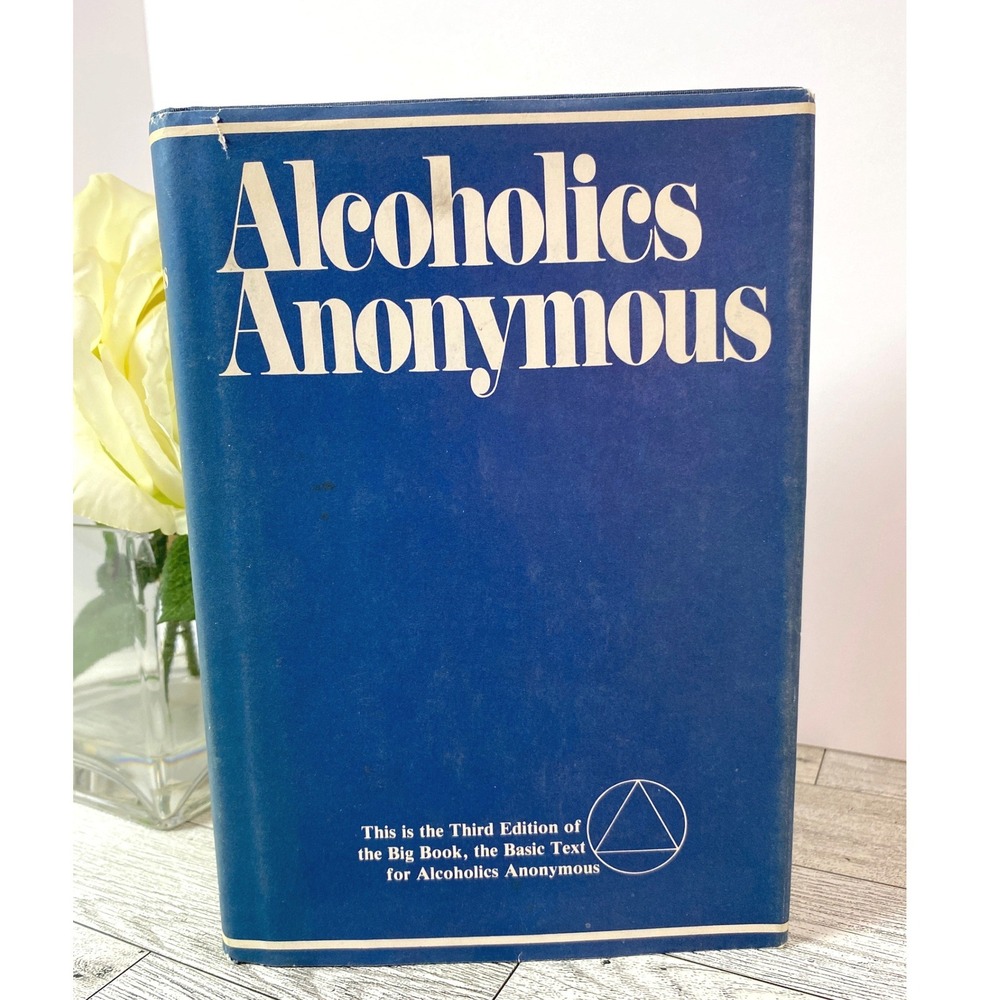 Alcoholics Anonymous Big Book 3rd Edition 1976 21st Printing 1985 HCDJ